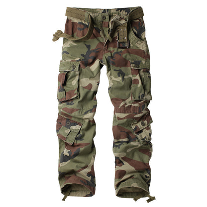 Men's Camouflage Outdoor Multi-Pocket Cargo Pants - Category 1