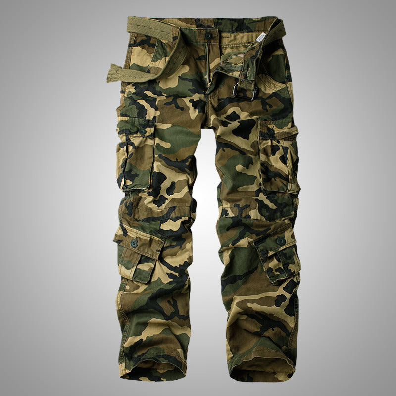 Men's Camouflage Outdoor Multi-Pocket Cargo Pants - Category 1