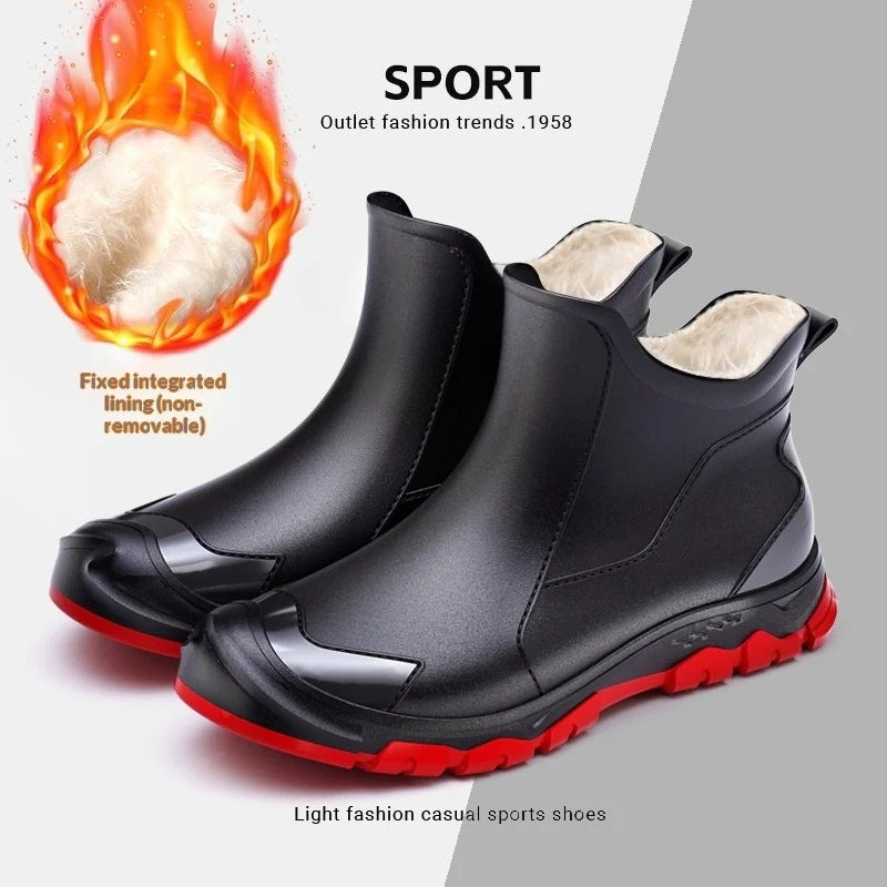 Fleece Lined Ankle Winter Boots