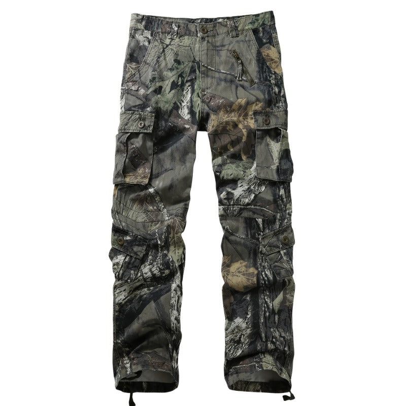 Men's Camouflage Outdoor Multi-Pocket Cargo Pants - Category 1