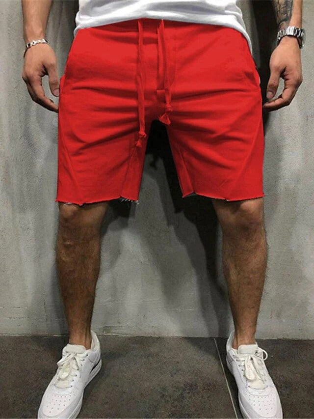 VL™ Loose Plain Elastic Waist Shorts