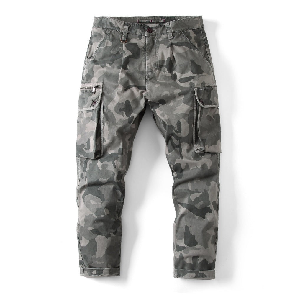 VL™ New Autumn and Winter Men's Loose Camouflage Multi-pocket Pants