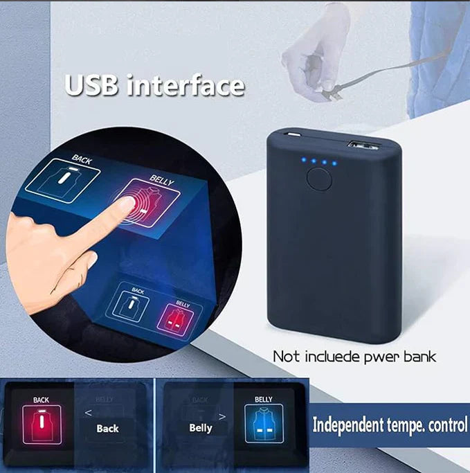 LAST DAY 60% OFF - 🎁 New Unisex Warming Heated Vest