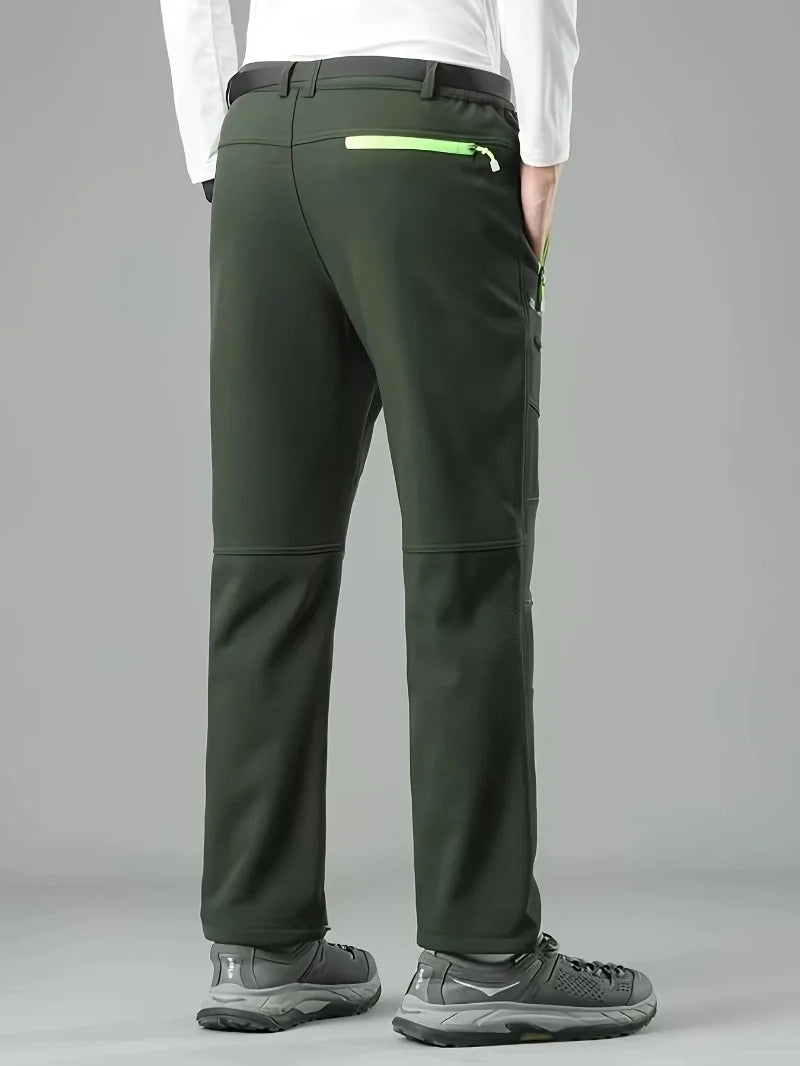 Men Autumn Softshell Hiking Cargo Pants