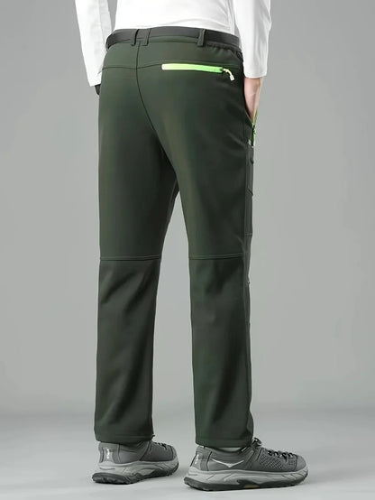 Men Autumn Softshell Hiking Cargo Pants