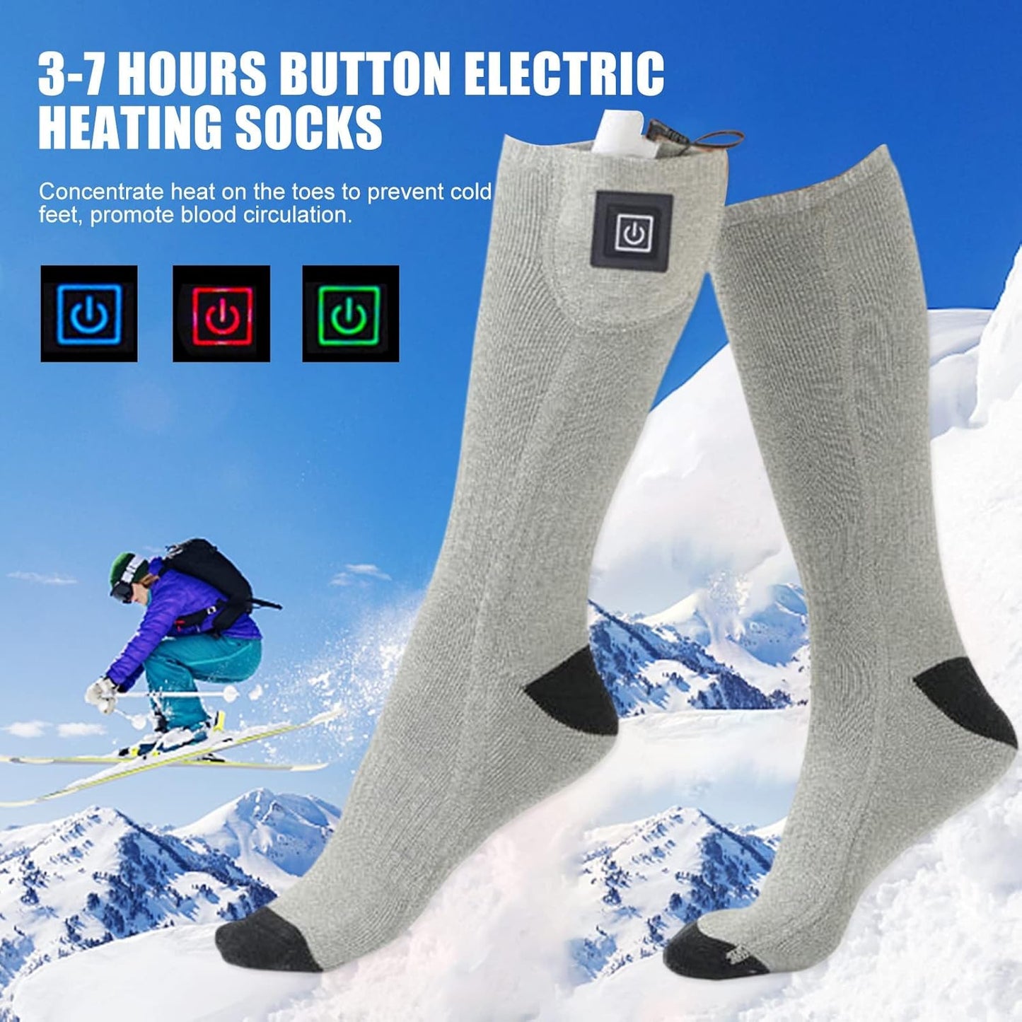 VL™ Heated Socks with Adjustable Temperature