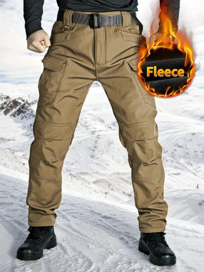Men's Windproof Warm Outdoor Cargo Pants
