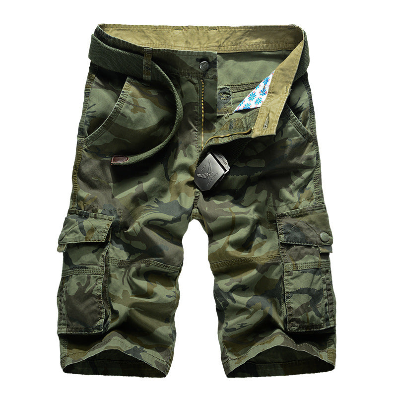 VL Casual Cotton Camo Multi-pocket Men Shorts – VLSPORT