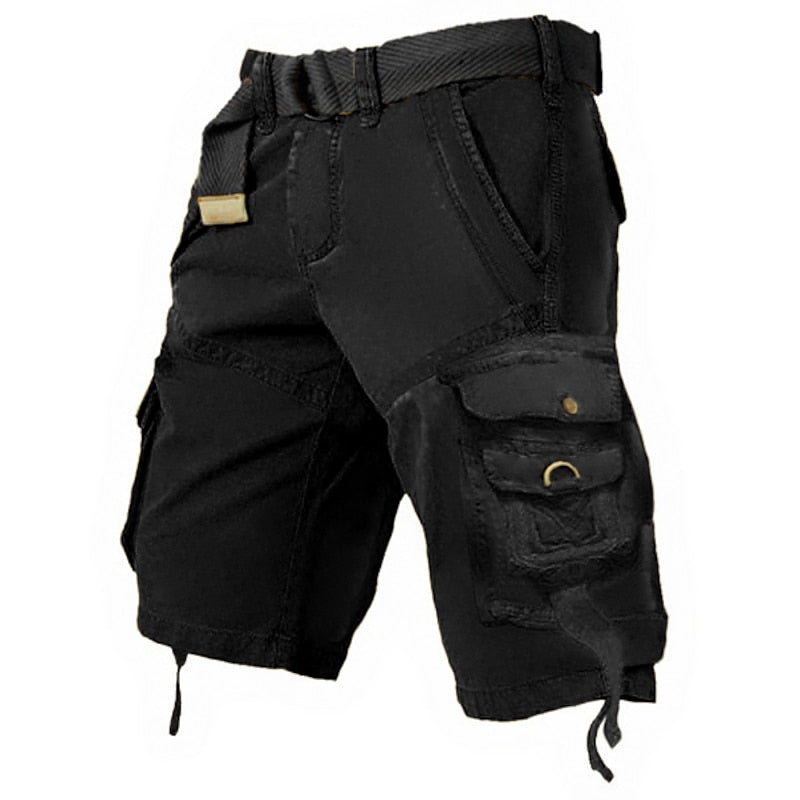 VL Mens Cargo Shorts Multi Pockets Cargo Shorts