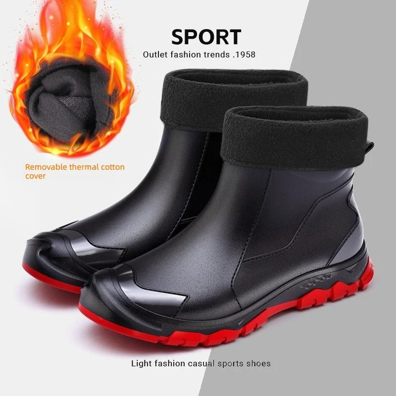 Fleece Lined Ankle Winter Boots