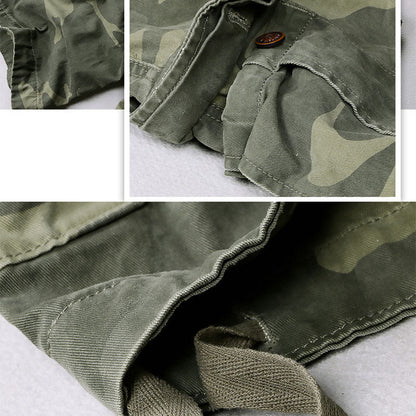 Outdoor Casual Cotton Men's Cargo Shorts