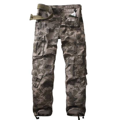 Men's Camouflage Outdoor Multi-Pocket Cargo Pants - Category 1