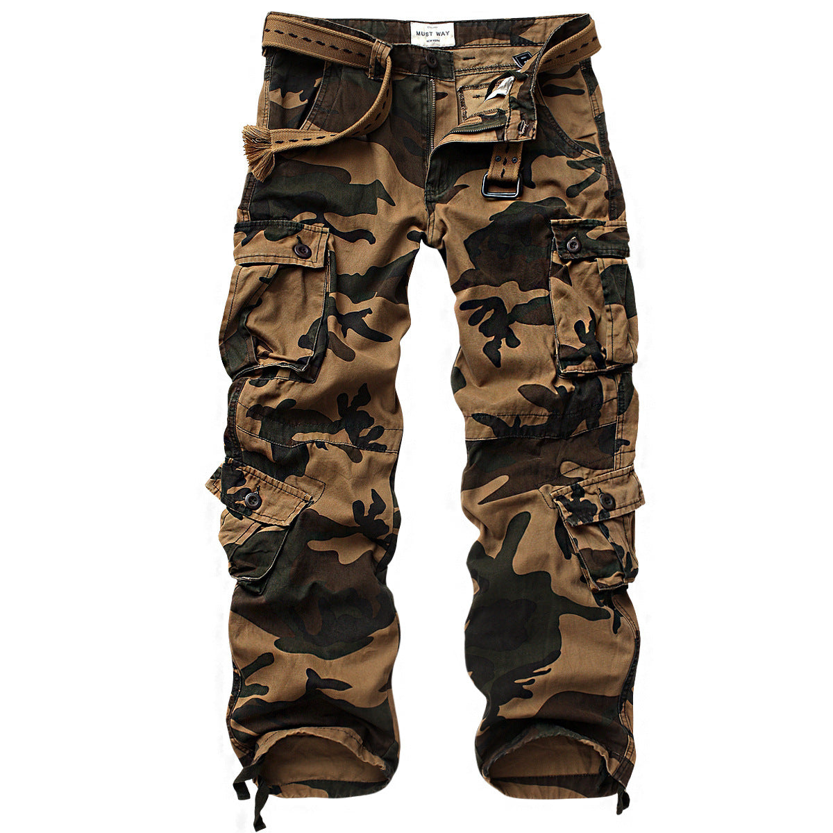 Men's Camouflage Outdoor Multi-Pocket Cargo Pants - Category 3