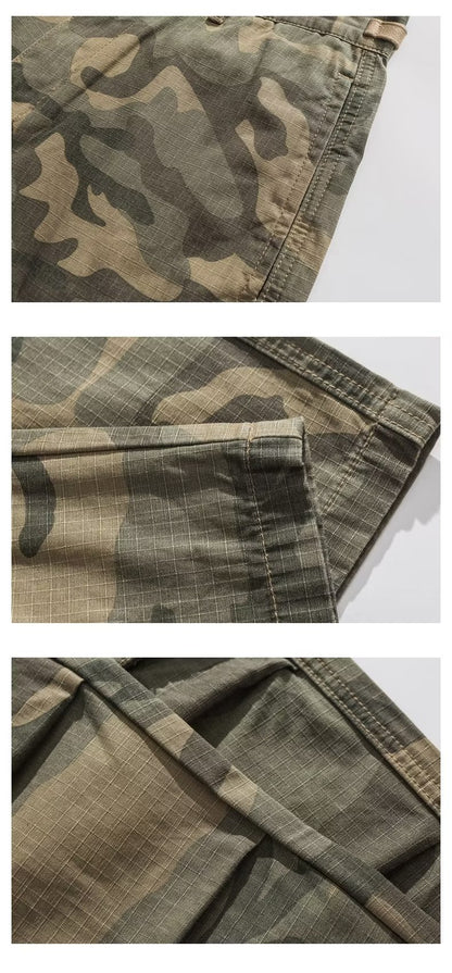 Authentic Camouflage Utility Pants for Men - Classic American Style