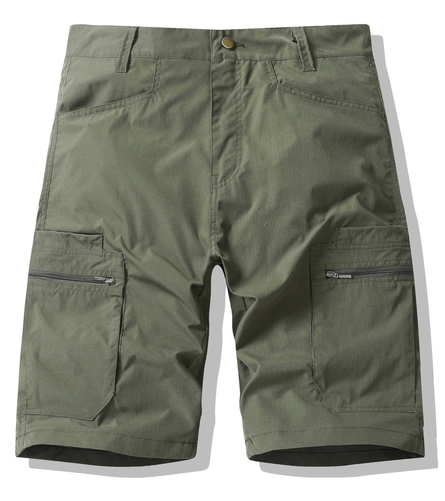 Men's Plus Size Camo Multi-Pocket Cargo Shorts
