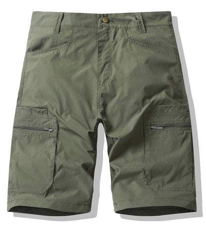 Men's Plus Size Camo Multi-Pocket Cargo Shorts