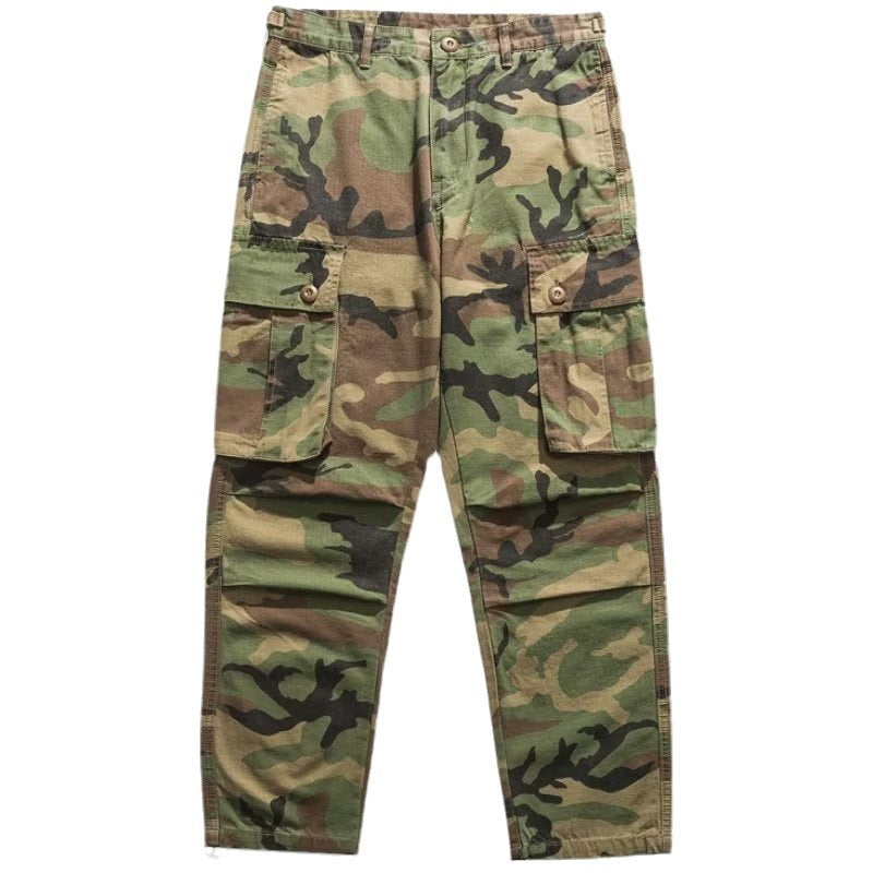 Authentic Camouflage Utility Pants for Men - Classic American Style