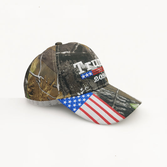 2024 USA Camo Baseball Cap, Perfect for Elections and Casual Wear