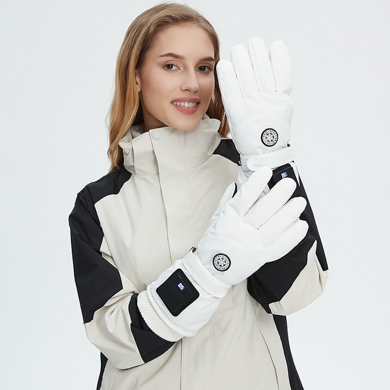 Winter New USB Electric Heated Gloves