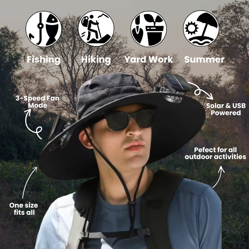 Solar Powered Sun Hat