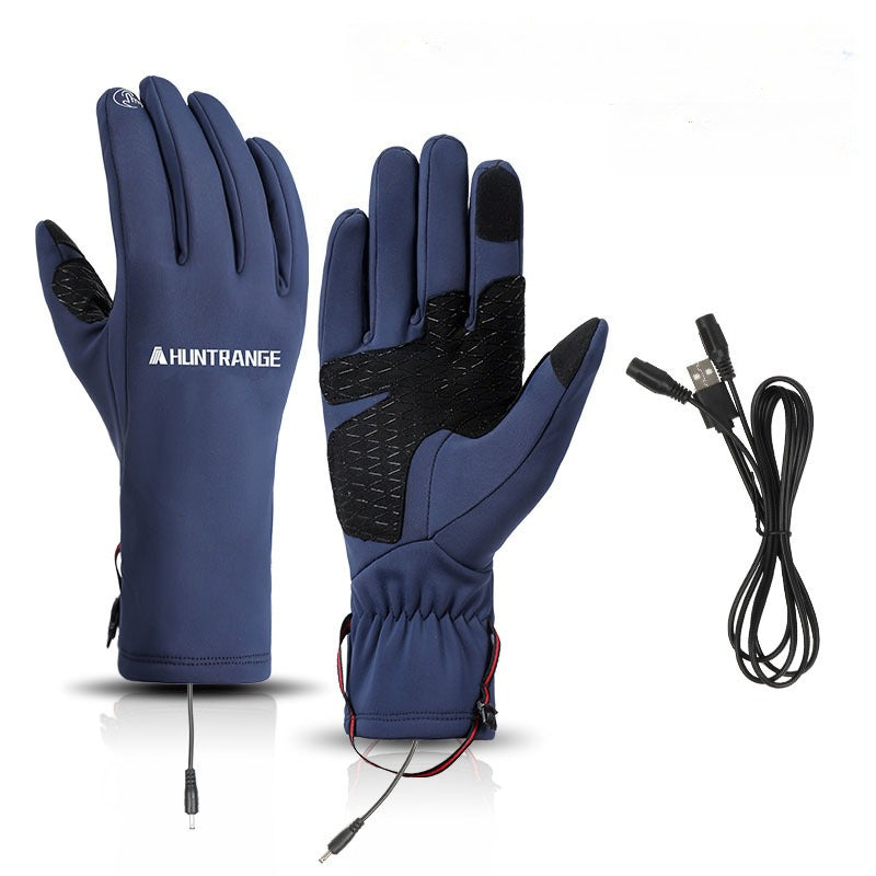 VL™ Outdoor Fashion Heated Gloves Windproof and Waterproof with Plus Velvet