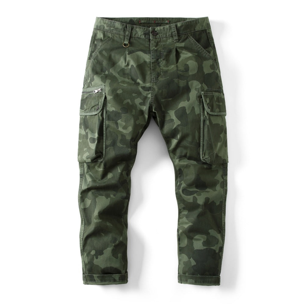 VL™ New Autumn and Winter Men's Loose Camouflage Multi-pocket Pants