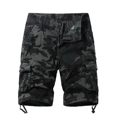 VL Plus size men's camouflage shorts 5-point pants