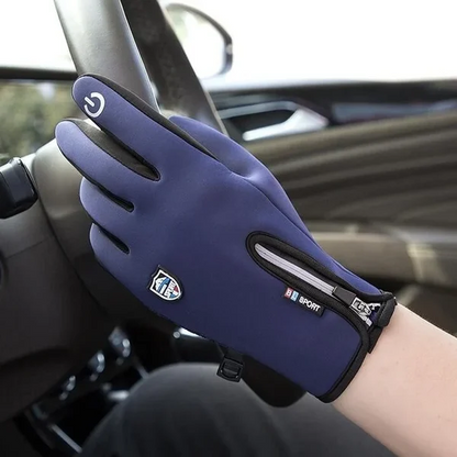 VL™ Outdoor Sports Gloves Short Plus Velvet Windproof Waterproof