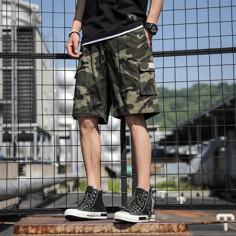 Plus Size M to 7XL Camo Men's Shorts