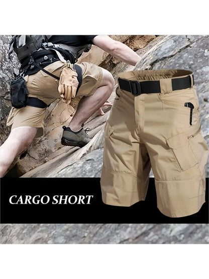 Men'S Tactical Shorts Lightweight Breathble Cargo Shorts for Outdoor Casual Military Hiking Work Shorts Workout Shorts with Multi-Pocket