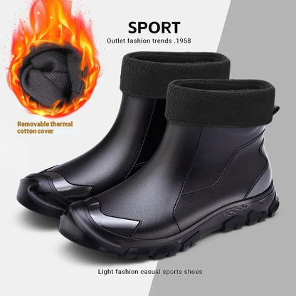 Fleece Lined Ankle Winter Boots