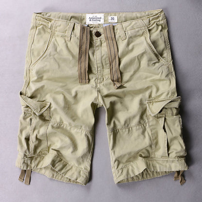 Outdoor Casual Cotton Men's Cargo Shorts