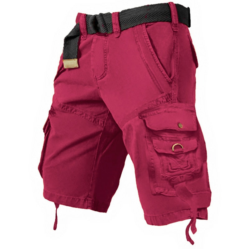 VL Mens Cargo Shorts Multi Pockets Cargo Shorts