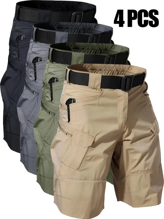 Men'S Tactical Shorts Lightweight Breathble Cargo Shorts for Outdoor Casual Military Hiking Work Shorts Workout Shorts with Multi-Pocket
