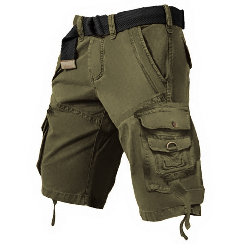 VL Mens Cargo Shorts Multi Pockets Cargo Shorts