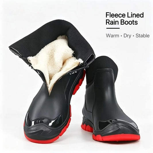 Fleece Lined Ankle Winter Boots