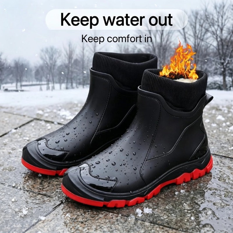 Fleece Lined Ankle Winter Boots