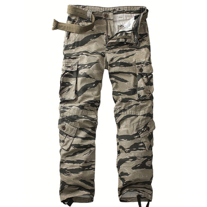 Men's Camouflage Outdoor Multi-Pocket Cargo Pants - Category 1