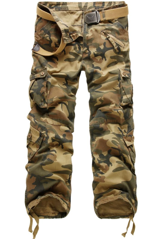 VL™ Cargo Camouflage Baggy Pants for Work and Outdoor Travel