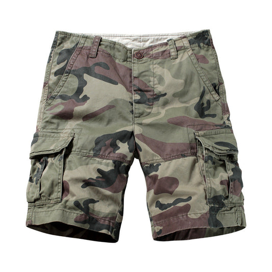 Outdoor Beach Multi-pocket Men's Shorts