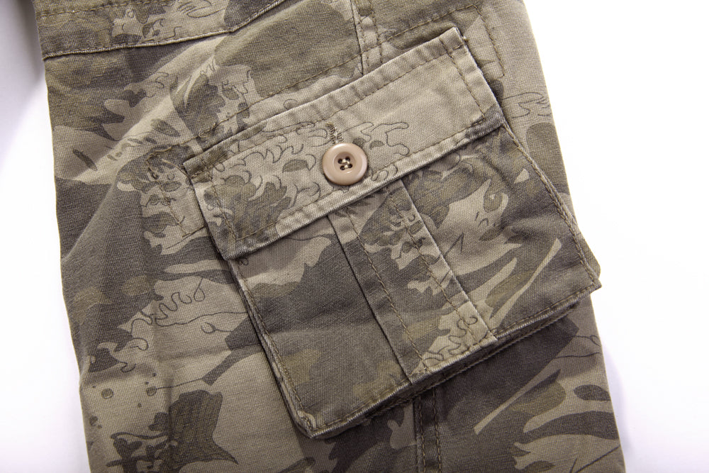 VL™ Cargo Camouflage Baggy Pants for Work and Outdoor Travel