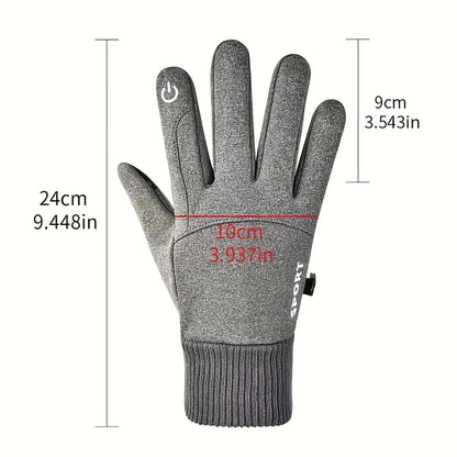 VL™Outdoor Touch Screen Waterproof  Anti Slip Warm Full Fingers Gloves