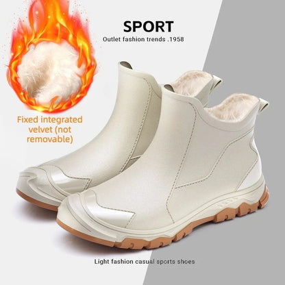 Fleece Lined Ankle Winter Boots