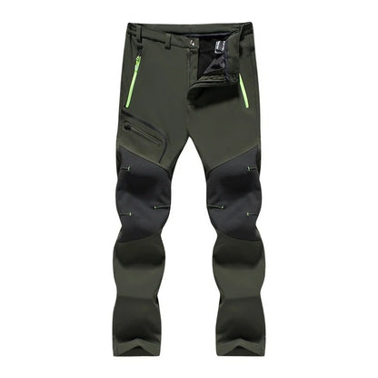Men Autumn Softshell Hiking Cargo Pants
