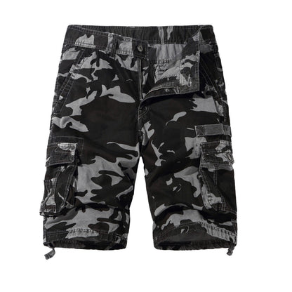 VL Plus size men's camouflage shorts 5-point pants