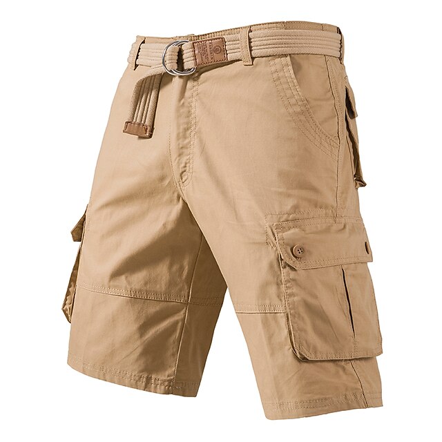 Men's Multi Pocket Camo Cargo Shorts