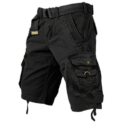 VL Mens Cargo Shorts Multi Pockets Cargo Shorts