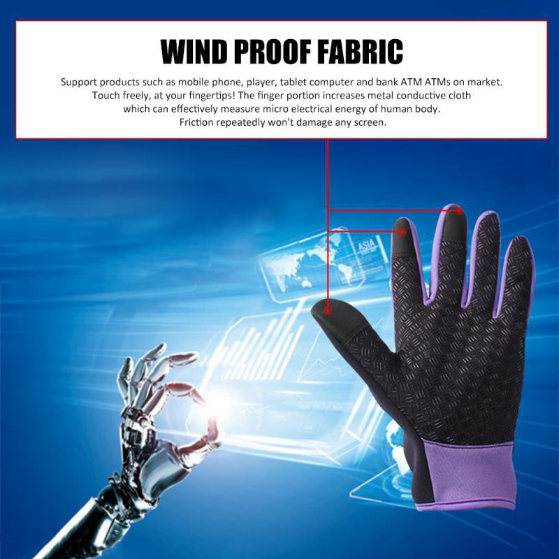 VL™ Waterproof Non-slip Warm Touch Screen Outdoor Gloves