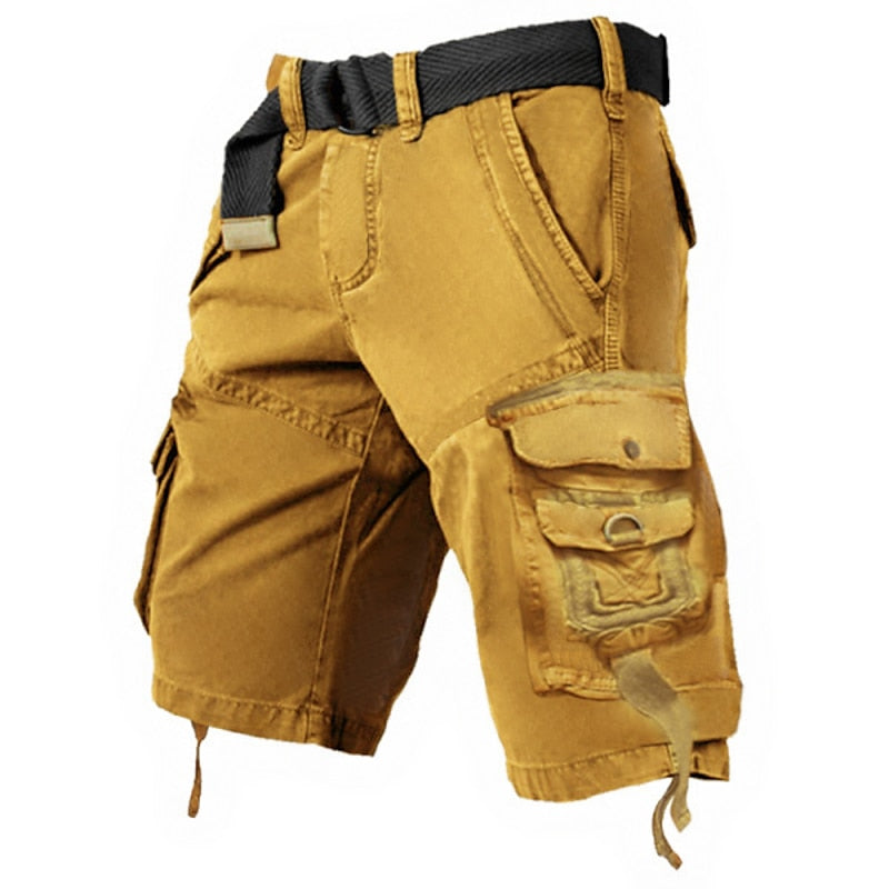 VL Mens Cargo Shorts Multi Pockets Cargo Shorts