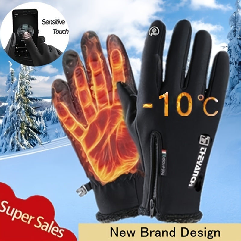 Winter Waterproof Touchscreen Windproof Thermal Gloves